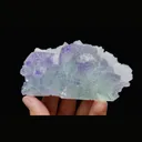 Natural Green Phantom Fluorite & Quartz, Mineral Specimen: Zhejiang,China (110*55*30mm) - image 3