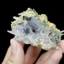 Natural Green Phantom Fluorite Siderite and Quartz Mineral Specimen,High Quality Specimen,INNER MONGOLIA,CHINA(72*47*30mm) - image 2