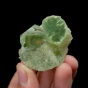 Natural Green Phantom Fluorite,Pyramid Mineral Specimen:FUJIAN (40*35*20mm) - image 1