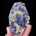 Natural Green Phantoms Fluorite and Siderite Pyrite Symbiosis comes from Yindu,Inner Mongolia 95*55*5MM - image 4