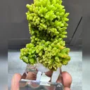 Natural  Green Plumbogummite comes from Guilin,Guangxi 50*25*70MM - image 1