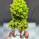 Natural  Green Plumbogummite comes from Guilin,Guangxi 50*25*70MM - image 7