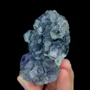 Natural Green Purple Fluorite Mineral Specimen,High Quality Specimen,FUJIAN,CHINA(82*64*30mm) - image 3