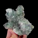 Natural Green Purple Fluorite Mineral Specimen,High Quality Specimen,HUANGGANG LIANG,INNER MONGOLIA,CHINA(94*96*54mm) - image 4