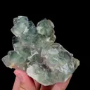 Natural Green Purple Fluorite Mineral Specimen,High Quality Specimen,HUANGGANG LIANG,INNER MONGOLIA,CHINA(94*96*54mm) - image 3