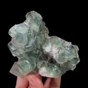 Natural Green Purple Fluorite Mineral Specimen,High Quality Specimen,HUANGGANG LIANG,INNER MONGOLIA,CHINA(94*96*54mm) - image 1