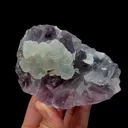 Natural Green Purple Fluorite Mineral Specimen,High Quality Specimen,ZHEJIANG,CHINA(101*73*42mm) - image 2