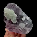 Natural Green Purple Fluorite Mineral Specimen,High Quality Specimen,ZHEJIANG,CHINA(101*73*42mm) - image 5