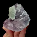 Natural Green Purple Fluorite Mineral Specimen,High Quality Specimen,ZHEJIANG,CHINA(101*73*42mm) - image 3