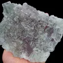 Natural Green Purple Fluorite Mineral Specimen,High Quality Specimen,ZHEJIANG,CHINA(143*107*50mm) - image 3