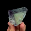 Natural Green Purple Fluorite, Mineral Specimen:Zhejiang,China (75*60*40MM) - image 3