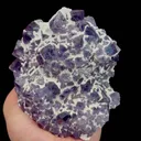 Natural Green Purple Octahedral Fluorite Mineral Specimen,High Quality Specimen,ZHEJIANG,CHINA(104*108*55mm) - image 4