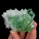Natural Green Purple Phantom Fluorite and Quartz Cluster, Mineral Specimen:Zhejiang,China (50*70*30MM) - image 2