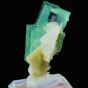 Natural Green Purple Phantom Fluorite  comes from Yindu,Neimenggu 20*15*30MM - image 2