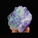 Natural Green Purple Phantom Fluorite comes from Zhejiang,China 105*80*40MM - image 4