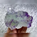 Natural Green Purple Phantom Fluorite comes from Zhejiang,China 80*55*45MM - image 1