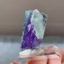 Natural Green Purple Phantom Fluorite Inner Mongolia,China 20*30*15MM - image 3