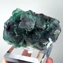 Natural Green Purple Phantom Fluorite, Mineral Specimen: Inner Mongolia,China (110*60*30MM) - image 2