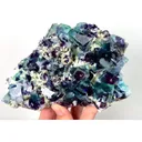Natural Green Purple Phantom Fluorite, Mineral Specimen: Yindu,Inner Mongolia (160*110*65MM) - image 4
