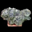 Natural Green Purple Phantom Fluorite, Mineral Specimen:Fujian,China (210*105*95MM) - image 6