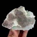 Natural Green Purple Phantom Fluorite, Mineral Specimen:Zhejiang,China (100*75*40MM) - image 4