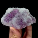 Natural Green Purple Stepped Fluorite and Quartz Mineral Specimen,High Quality Specimen,FUJIAN,CHINA(89*58*29mm) - image 1