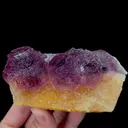 Natural Green Purple Stepped Fluorite Mineral Specimen,High Quality Specimen,ZHEJIANG,CHINA(100*55*44mm) - image 4