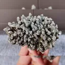 Natural Green Quartz Cluster and Calcite Symbiosis  comes from Shizhuyuan,Hunan 115*75*45MM - image 5