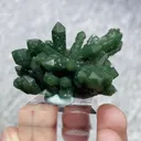 Natural Green Quartz Cluster comes from Inner Mongolia,China 45*30*30MM - image 1