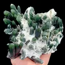 Natural Green Quartz Cluster, Mineral Specimen: Inner Mongolia (145*140*65MM) - image 1