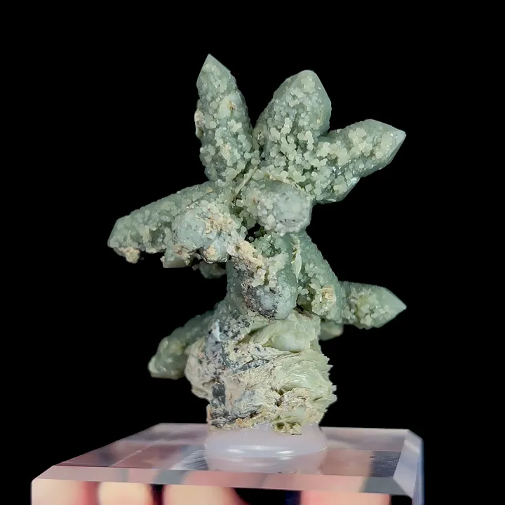 Natural Green Quartz Cluster, Mineral Specimen: Inner Mongolia,China (45*40*50MM) - image 4