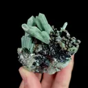 Natural Green Quartz Cluster, Mineral Specimen: Inner Mongolia,China (45*65*45MM) - image 4