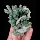 Natural Green Quartz Cluster, Mineral Specimen: Inner Mongolia,China (50*75*40MM) - image 2