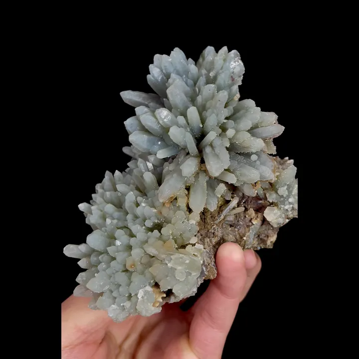 Natural Green Quartz Cluster, Mineral Specimen: Inner Mongolia,China (75*105*85MM) - image 3