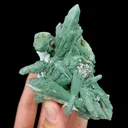 Natural Green Quartz Cluster, Mineral Specimen: Inner Mongolia,China (80*100*70MM) - image 4