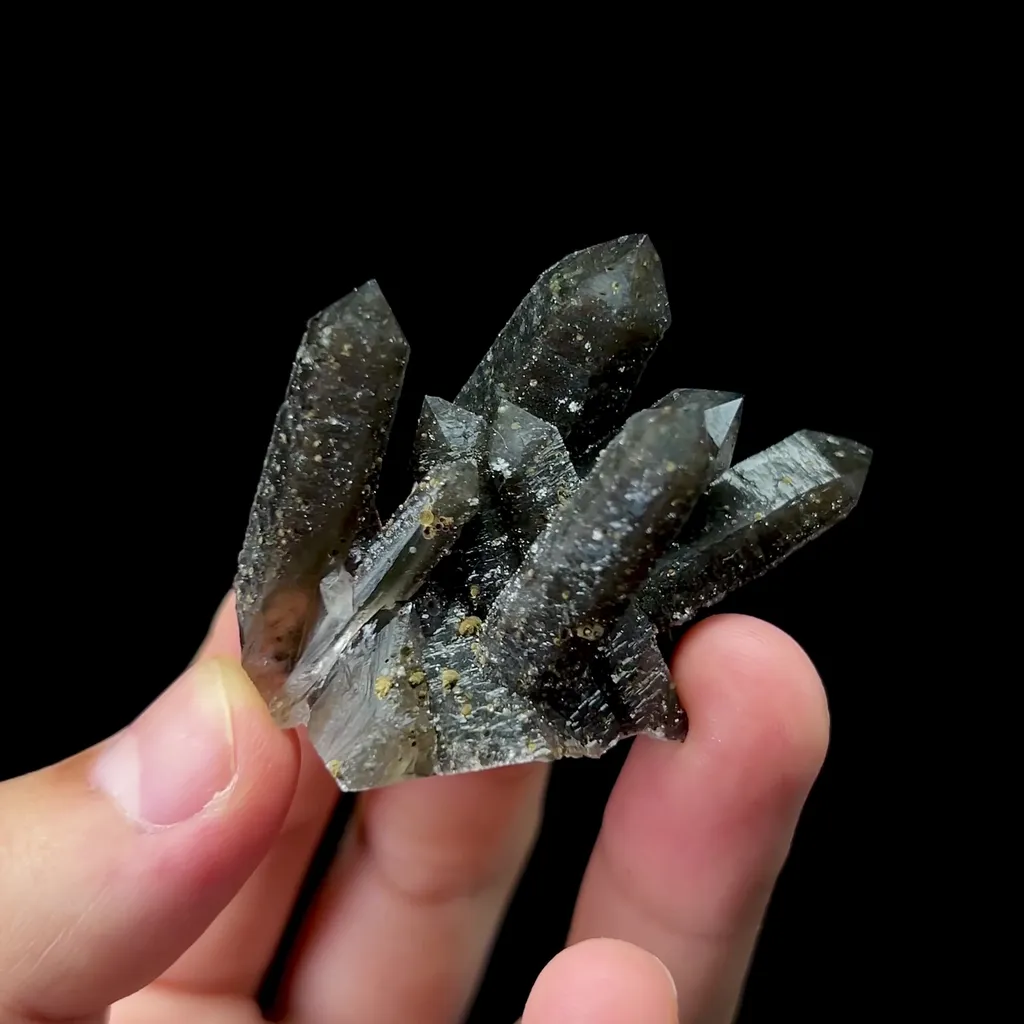 Natural Green Quartz Cluster Mineral Specimen,High Quality Specimen,INNER MONGOLIA,CHINA(50*25*40mm) image