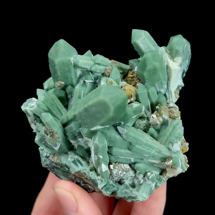 Natural Green Quartz Cluster, Mineral Specimen:Inner Mongolia,China (85*80*50MM) - image 5