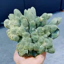 Natural Green Quartz Clusters come from Inner Mongolia 160*140*80MM - image 1