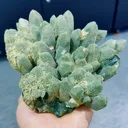 Natural Green Quartz Clusters come from Inner Mongolia 160*140*80MM - image 2