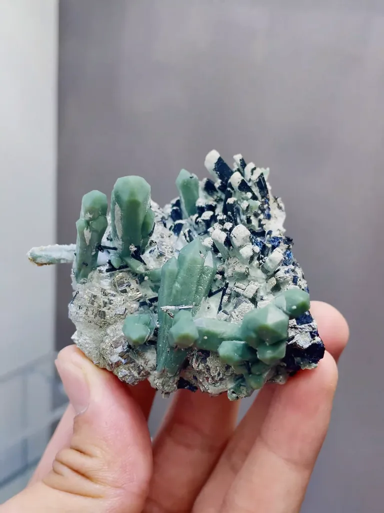 Natural Green Quartz comes from Inner Mongolia,China 65*45*60MM image