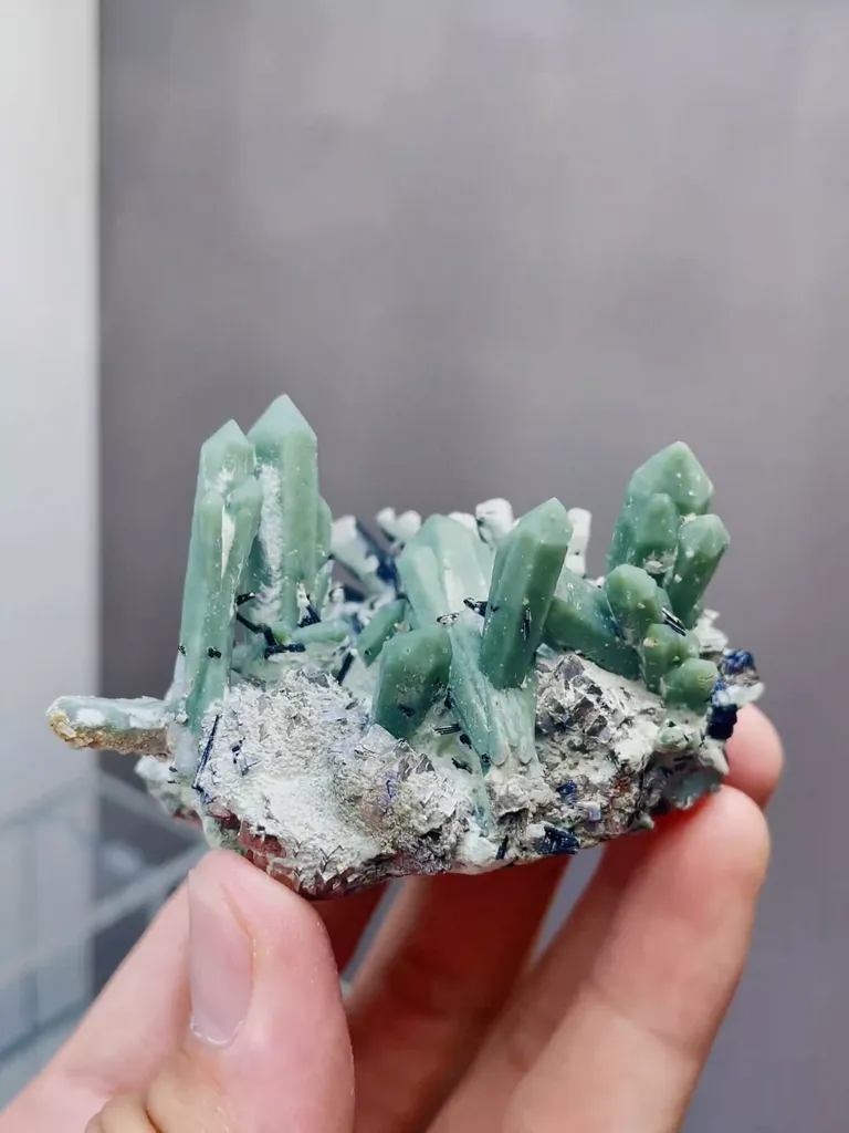Natural Green Quartz comes from Inner Mongolia,China 65*45*60MM - image 2