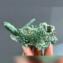 Natural Green Quartz comes from Inner Mongolia,China 90*40*40MM - image 1