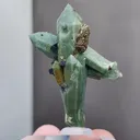 Natural Green Quartz Crystal Tower comes from Huanggangliang,Inner Mongolia 30*19*40MM - image 5