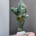 Natural Green Quartz Crystal Tower comes from Huanggangliang,Inner Mongolia 30*19*40MM - image 4