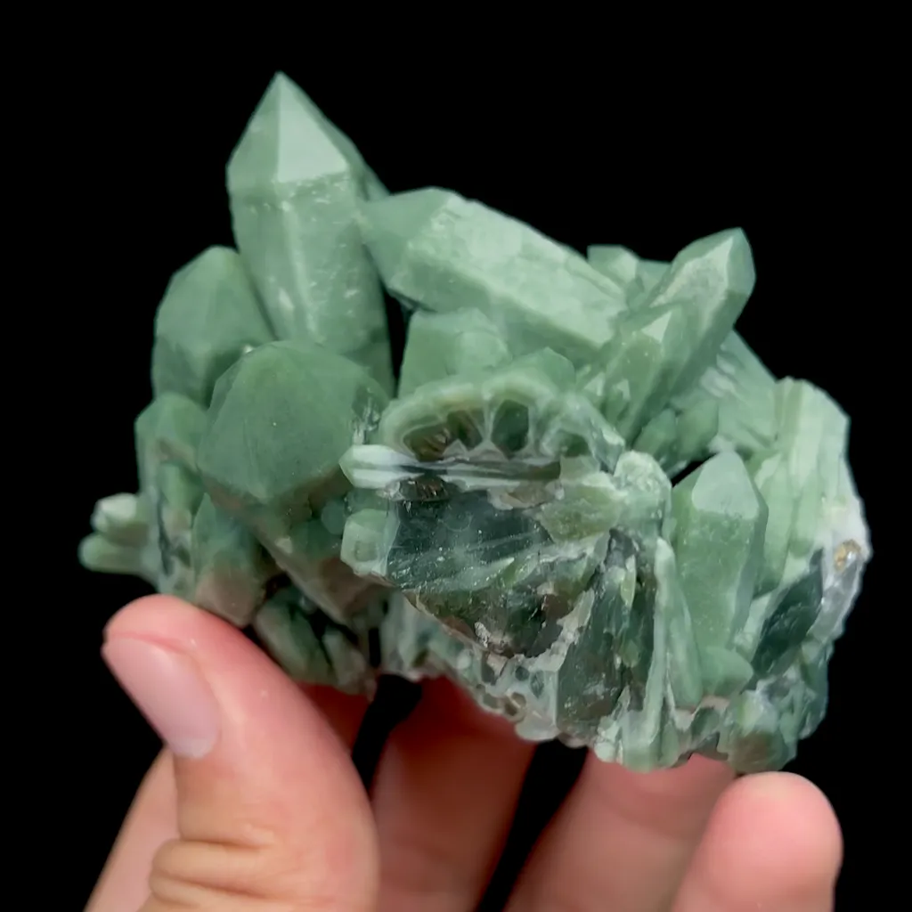 Natural Green Quartz Mineral Specimen,High Quality Specimen,HUANGGANG LIANG,INNER MONGOLIA,CHINA(77*50*58mm) - image 4