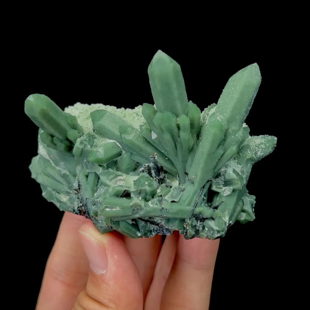 Natural Green Quartz Mineral Specimen,High Quality Specimen,HUANGGANG LIANG,INNER MONGOLIA,CHINA(88*46*45mm) - image 5