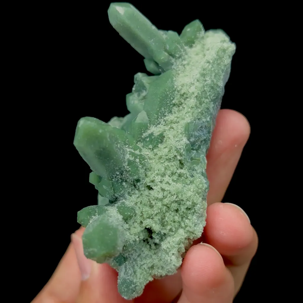 Natural Green Quartz Mineral Specimen,High Quality Specimen,HUANGGANG LIANG,INNER MONGOLIA,CHINA(88*46*45mm) - image 4