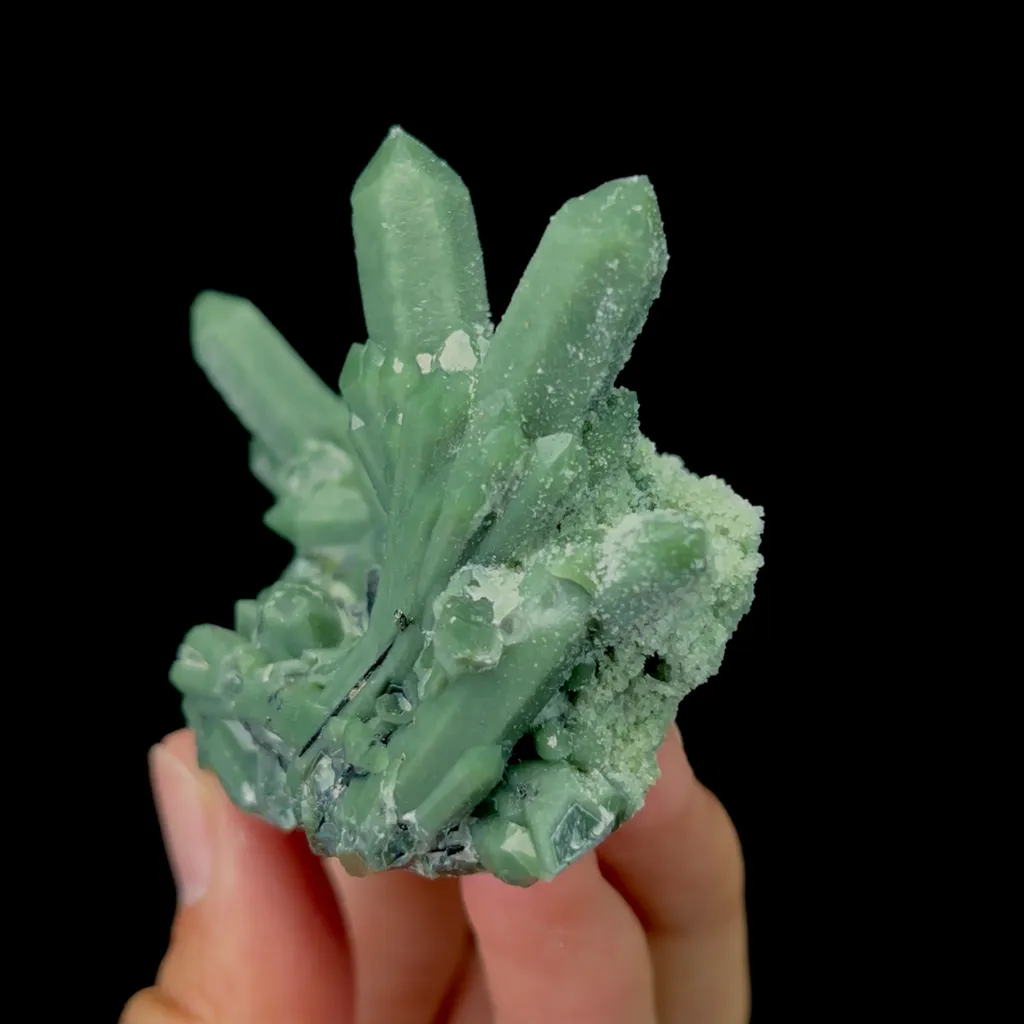 Natural Green Quartz Mineral Specimen,High Quality Specimen,HUANGGANG LIANG,INNER MONGOLIA,CHINA(88*46*45mm) - image 2