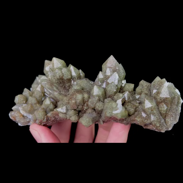 Natural Green Quartz, Mineral Specimen:Inner Mongolia (120*45*50MM) image