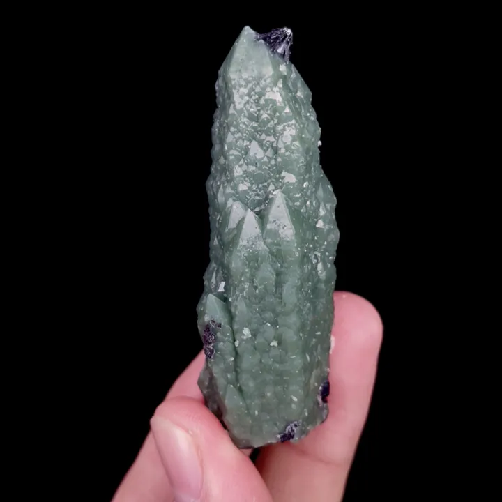 Natural Green Quartz Tower, Mineral Specimen: Inner Mongolia,China (20*60*20MM) - image 5